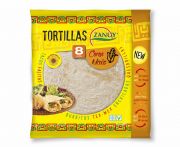 Zanuy kukoricás lágy tortilla 8db/csomag 20cm 320g