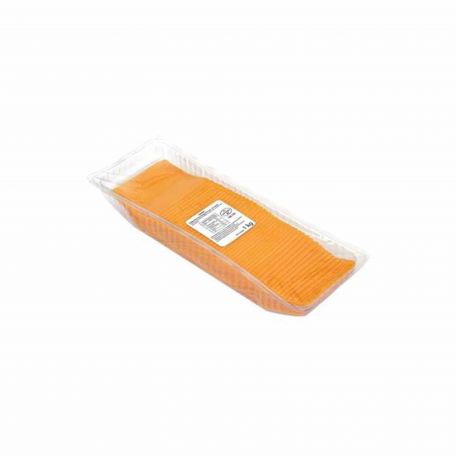 Szeletelt vörös cheddar sajt (50 szelet) 1kg