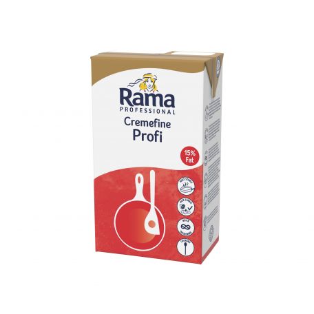 Rama Cremefine Profi UHT növényi főzőkrém 15% 1l