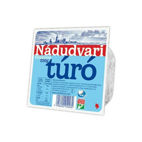 Nádudvari félzsíros tehéntúró 250g