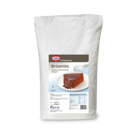 Dr. Oetker brownies kakaós tészta alappor 20kg