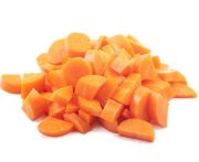 Sárgarépa kocka tisztított 2kg