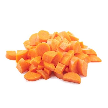 Sárgarépa kocka tisztított 2kg