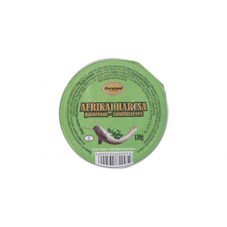 Eurofood zöldfűszeres afrikai harcsapástétom 130g