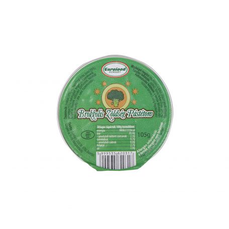 Eurofood brokkolis zöldséges pástétom 105g