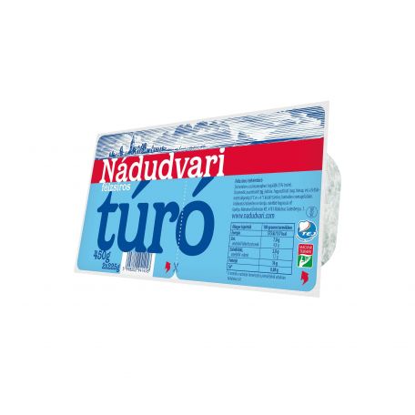 Nádudvari félzsíros tehéntúró 450g