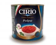 Cirio paradicsomkonzerv hámozott aprított 2500g/1650g