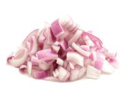 Lilahagyma kocka tisztított 2kg