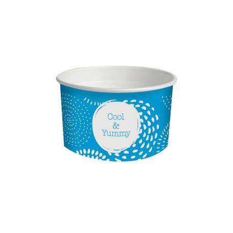 Papírtégely fagyis 175ml 50db/csomag