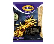 Aviko super crunch fagyasztott hasábburgonya ropogós bevonattal 7mm 2,5kg