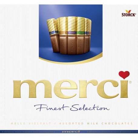Merci finest selection desszert kék 250g