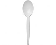 Műanyag kanál újrahasználható 19cm (50db/csomag)