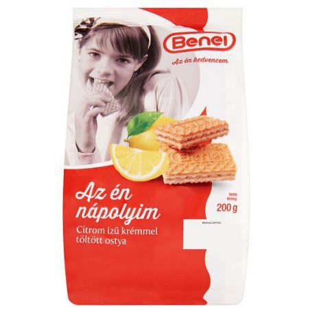 Benei prémium citrom ízű krémmel töltött nápolyi 200g