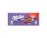 Milka eperrel ízesített joghurtos krémmel töltött alpesi tejcsokoládé 100g