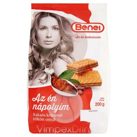 Benei prémium kakaó ízű krémmel töltött nápolyi 200g