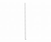 Papír szívószál fehér 6x197mm 250db/csomag