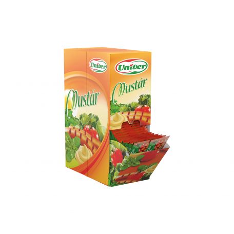 Univer mini mustár 150x15ml/karton