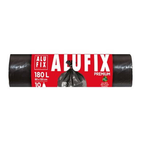 Alufix prémium szemeteszsák PE 180l/10db 45µ