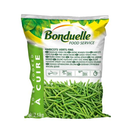 Bonduelle zöldhüvelyű egész zöldbab fagyasztott 2,5kg