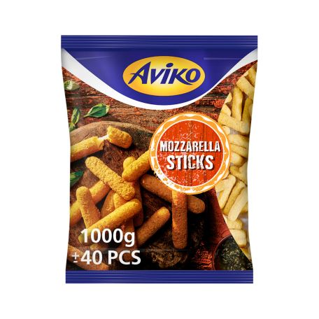 Aviko mozzarella sajtrudak gyorsfagyasztott 1000g