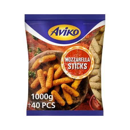 Aviko mozzarella sajtrudak gyorsfagyasztott 1000g