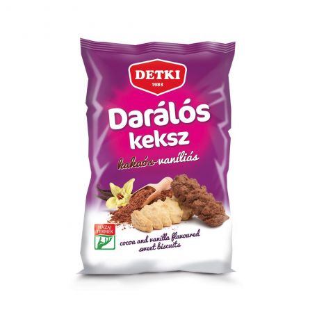 Detki vaníliás-kakaós darálós omlós keksz 200g