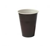 Automata pohár barna-fehér 150 ml-es SUPD PS (100db/csomag)