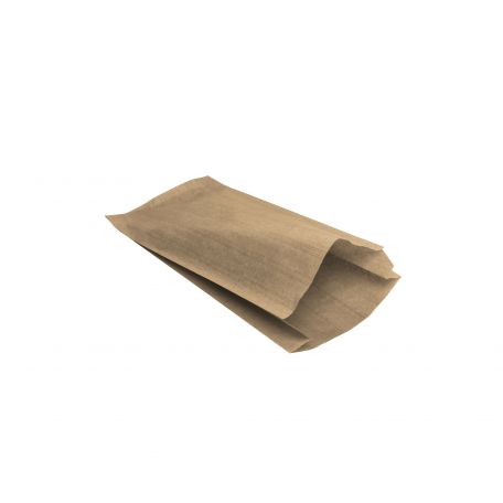 Sütőipari papírzacskó 0,5 kg-os barna 120+40×220 mm 35 gr