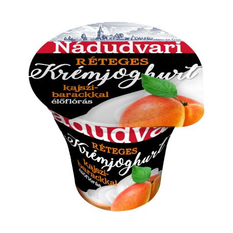 Nádudvari réteges krémjoghurt kajszibarackkal 180g