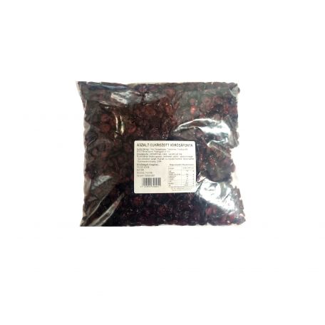 Aszalt vörös áfonya cukrozott 1kg