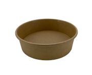 Kraft papír salátás tál 685ml BEGREEN 50db/csomag