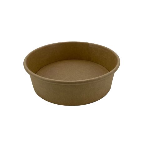Kraft papír salátás tál 685ml BEGREEN 50db/csomag