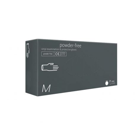 Vinyl gumikesztyű "M" púdermentes konyhai/orvosi 100db