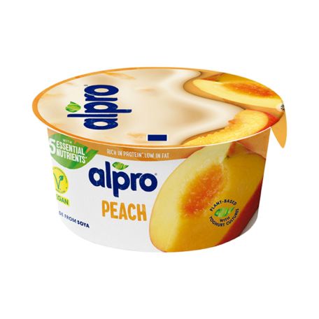 Alpro Őszibarackos szójagurt 150g