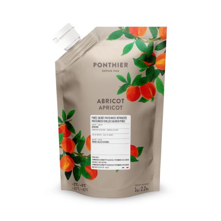 Ponthier sárgabarack gyümölcspüré 1kg