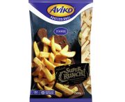 Aviko super crunch steakhouse burgonya ropogós bevonattal fagyasztott 2,5kg