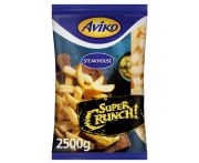 Aviko Super Crunch Steakhouse hasábburgonya ropogós bevonattal gyorsfagyasztott 2500g