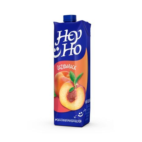 Hey-ho őszibarack üditőital 25% 1l