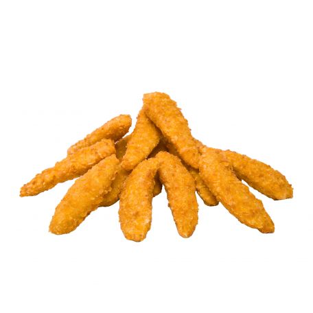Csirkemell csík kukoricapehely morzsás fagyasztott 2,5kg