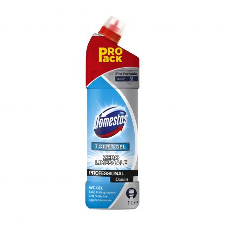 Domestos wc csésze és piszoár tisztító gél 1l
