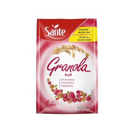 Sante granola gyümölcsös 350g
