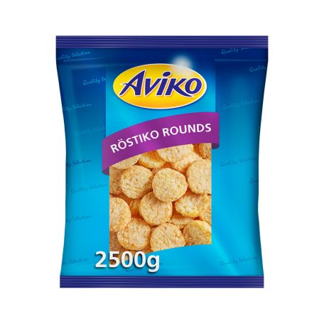 Aviko röszti tallérok gyorsfagyasztott 2500g