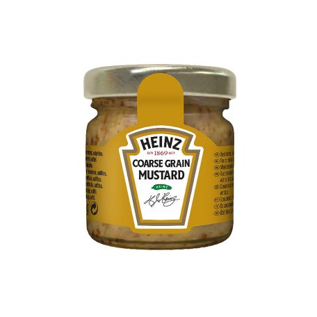Heinz roomservice mustár 33ml/34g (80db/karton)