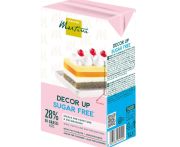 Decor up cukrozatlan növényi habalap UHT 28% 1l