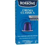 Caffe Borbone classic crema kávé kapszula 10db/50g