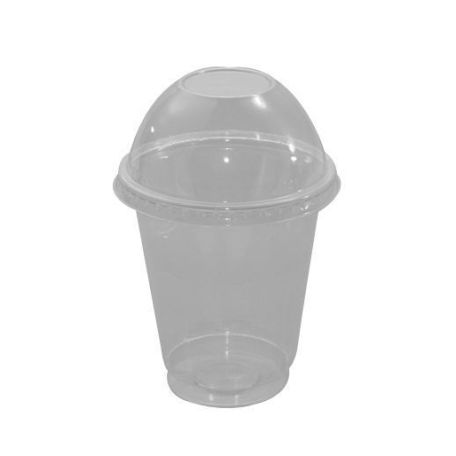 Átlátszó pohár shaker 2 dl-es SUPD (50 db/csomag) RPET