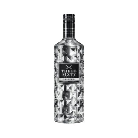 Three Sixty vodka 37,5% 1l