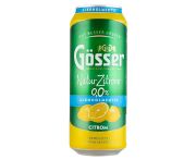 Gösser Natur Zitrone citromos alkoholmentes sörital 0% 0,5 L