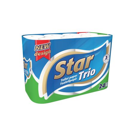 Star 3 rétegű wc papír 24 tekercs 9m/tekercs