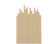 Bibo PLA szívószál beige BIO  5*230mm (500db/csomag)